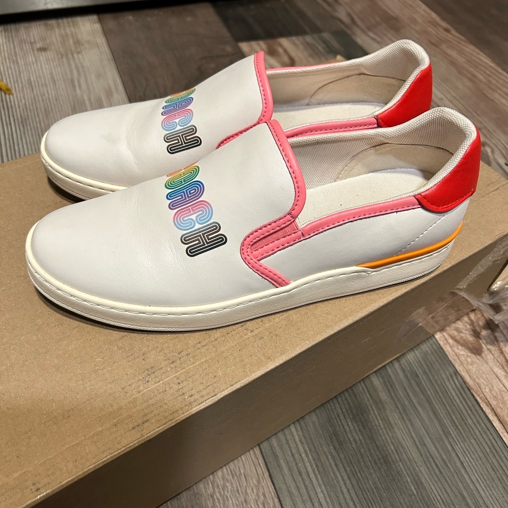 Women size 10 coach slip ons. - Picture 3 of 3